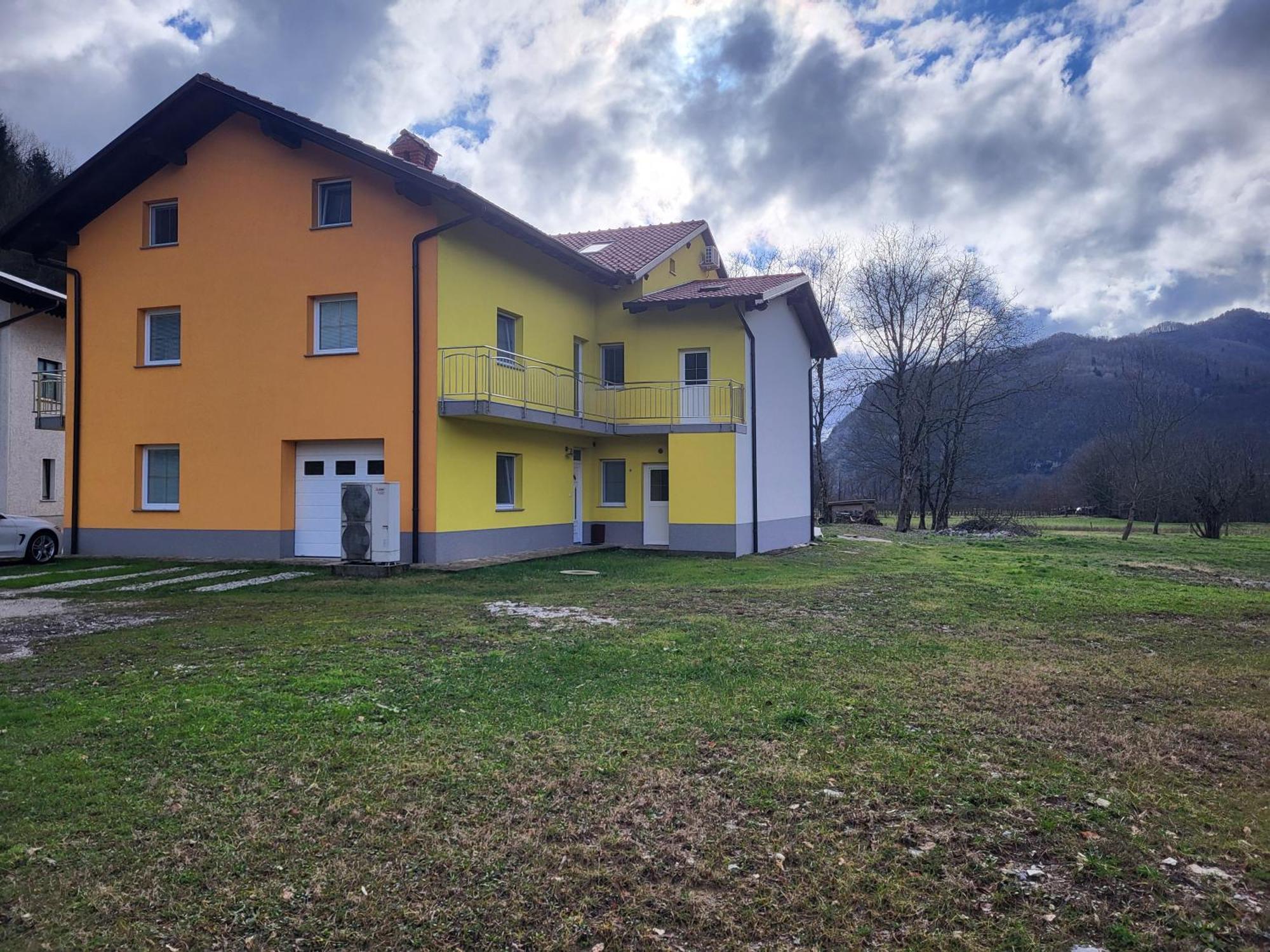 Apartma Jermol Most na Soči Exterior foto